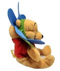 Flower Pooh Blue  Vintage Disney Plush  Store Exclusive  Winnie The Pooh  7 
