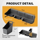 For Tesla Cybertruck 2024 Under Seat Storage Box Organizer Interior Accessories