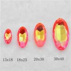 Oval Glass Crystal Pointback Rhinestone Crystals Stones Strass Beads For Jewelry