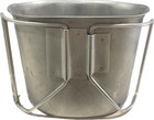 Us Military Surplus Usgi Stainless Steel 1 Qt Canteen Cup Excellent Made In Usa