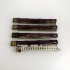 The Bombay Company Complete Mahjong Set In Wooden Display Box   Vintage   bdlf