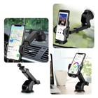 Universal Car Phone Holder Mount Dashboard Windshield Air Vent Suction Stand Gps