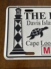 Davis Island Fishing Foundation Cape Lookout License Plate Booster Turtles Beach