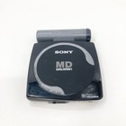 Sony Mz-e80 Black Md Walkman Portable Audio Player   Headphones M25kiy Japan