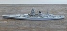 Vintage 1 1250 Neptun French Cruiser Dunkerque Metal Waterline Model Id Ship