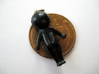 Vintage Celluloid Black Kewpie Doll Charm Cracker Jack Japan