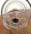Vintage Glass Butter Press Butter Mold With Wood Handle And Cow Stamp
