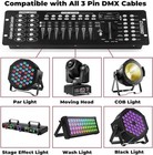 Uking Dmx512 Dmx Controller 192ch Operator Control Console For Stage Party Lamp