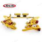 Cnc Rearsets Footrest Foot Pegs For Suzuki Gsxr 600 750 2006 2007 2008 2009 2010