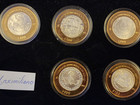 Mexico 2012 Numismatic Heritage   100  5 Coin Silver Proof Set   Series 2