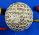 Antique Vintage Mesh Golf Ball  kro-flite  4 Vintage Golf Tees  Display Box