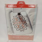 Husqvarna Viking Embroidery Plus Hoop   Standard Hoop B Set Of 2 W template 