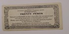 1943 Philippine Guerrilla Ww2 Mindanao 20 Pesos Note