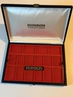 Rare Vintage Ronson Varaflame Lighter Collector Display Case