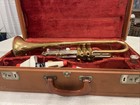 Pre-owned Vintage Getzen Trumpet With Original Case And Accessories