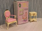 Marx Little Hostess Night Table   Occasional Chair Vintage Dh Furniture 1 16 