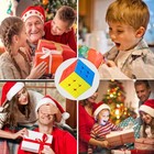 Rubik s Cube 3x3x3-stickerless Magic Cube Puzzle Brain Toy Travel Games