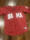 Nike Alabama Crimson Tide Red College Baseball Jersey  Youth Large