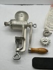 Universal Food And Meat Chopper No  2 Complete In Original Box Vintage Antique 