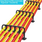 20pack Cable Chase-wire Bracket cable Support Wire Bracket 20 Pack  Black