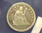 Estate Coin Lot Seated Liberty Silver Quarter Dollar     25c Rare Us Type    