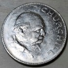 1965 - Winston Churchill - Crown - United Kingdom -   Coin See Description Gb184
