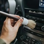 3pcs Car Detailing Brush Set Boar Hair Bristle Interior Exterior Cleaning Tool