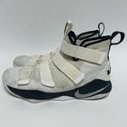 Nike Lebron Soldier 11tb Promo White Mens 10 5 Basketball Sneakers Athletic Shoe