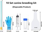 10 Set Ai Artificial Insemination Dog Breeding Kit  Canine Breeding Kit  Dog Ins
