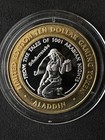  10 Aladdin Casino    scheherazade     999 Fine Silver Strike  Las Vegas  Nv 