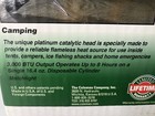 Coleman Blackcat Portable Catalytic Space Heater Camping Hiking Indoors