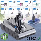 21 6v Battery For Dyson V6 Sv03 Sv04 Sv05 Dc58 Dc59 Dc61 Handheld Animal 9500mah