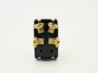 Carling Dpdt Toggle Switch Off-on-momentary Interupt 10a 250vac 15a 125vac New
