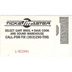 Eddie Money   Cheap Trick   Reo Concert Ticket Stub Brighton Co 6 29 91 Jam Rare