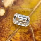 1 Ct Emerald Cut Natural D Color Lab Grown Loose Cvd Diamond Vvs1 Certified