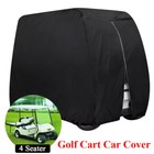 600d Heavy Duty Waterproof 4 Passenger Golf Cart Cover For Club Car Ezgo Yamaha
