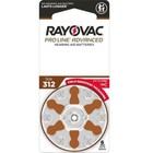 Rayovac Proline Advanced Hearing Aid Batteries   Size 312  48 Pack 