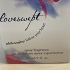 Philosophy Loveswept  2 Oz 60 Ml Discontinued New In Box Eau Du Toilette Spray
