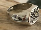 Atocha Coin Ring Mens Coin 925 Sterling Silver Sunken Treasure Shipwreck Jewelry