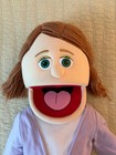 Silly Puppets Ventriloquist Puppet Doll Full Body  Sarah The Teacher - 25 Inches