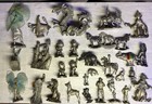 Huge Vintage Pewter Mixed Lot Of Figures Custom Curated Fantasy Clowns Signed  