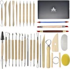 Pottery Sculpting Tools 32pcs Ceramic Clay Carving Tools Set For Crafts Polym   