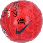 Luis Suarez  Joao Felix And Antoine Griezmann Atletico Madrid Signed Soccer Ball