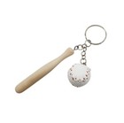 Mini Baseball Bat Keychain Sports Souvenir Mini Softball Key Ring Key Chain Gift