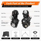 125cc 4 Stroke Atv Engine Motor W reverse Electric Start For Atvs Go Karts