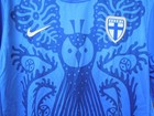 Finland National Team Soccer Jersey  Large  Nike
