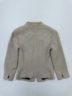 H m Women s Beige Tailored Blazer Size 4 Single Breasted Notch Lapel Jacket