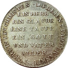 Frankfurt 1817 Unc 2 Ducat Pattern Silver Coin Nice Germany German State