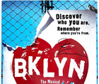  bklyn The Musical  Cast Signed Broadway Window Card Poster   Plymouth Theatre