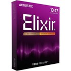 Elixir 8020 Bronze 12string Acoustic Guitar Strings Nanoweb Light   010 047 